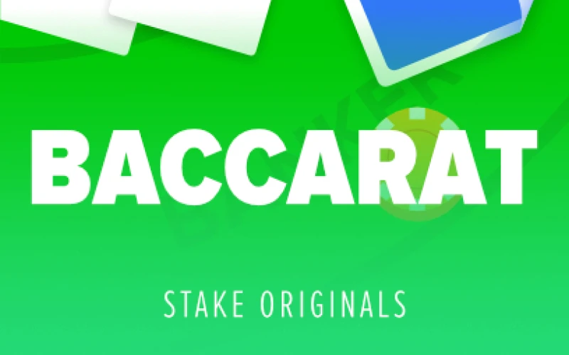 Enjoy playing Baccarat on the Stake website.