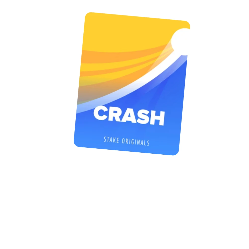 Play the Crash game from Stake Originals.